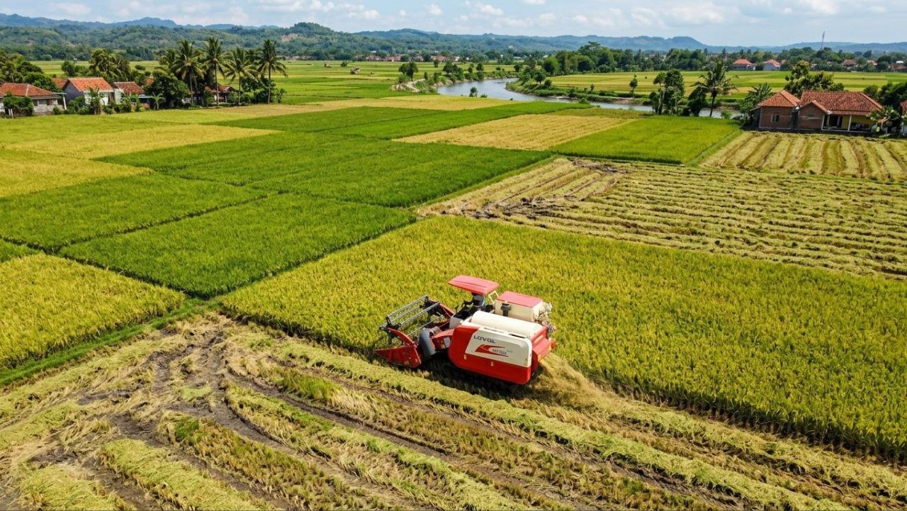 Cara Kerja Combine Harvester