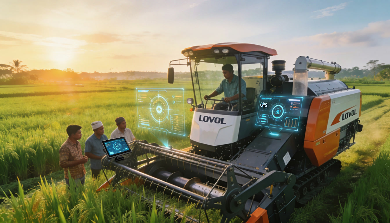 Tips Merawat Combine Harvester